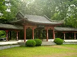 Classical buildings in the Mochou Lake