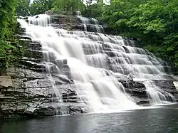 Barberville Falls in Poestenkill