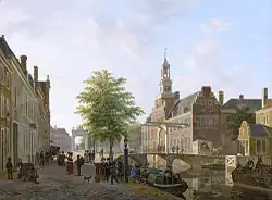 View of the Old Women and Children's Hospital in The Hague (1830)
