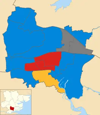 2008 results map
