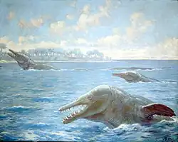 Basilosaurus from Eocene