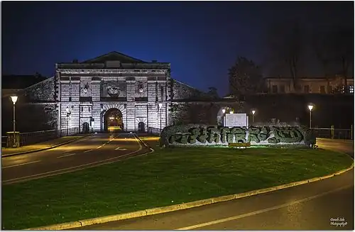 Porta Verona. A renovation of the old Venetian fortifications surrounding the town, now a UNESCO World Heritage Site.[3]