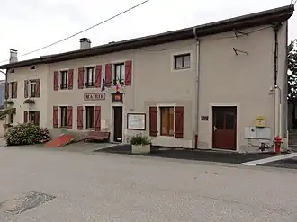 The town hall in Bathelémont
