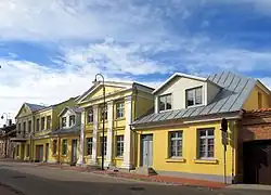 19th-century buildings on Riga street