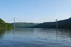Looking south towards the Bear Mountain Bridge