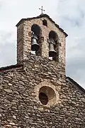 Bell tower of the Church of Sant Serni de Llorts
