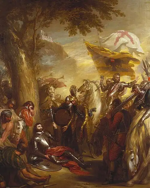 The Death of Chevalier Bayard, 1772