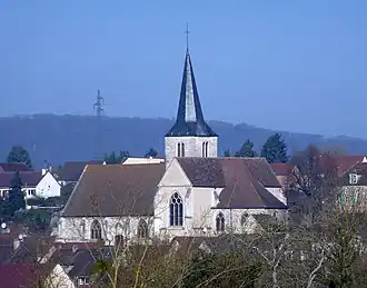 The church of Saint-Ouen, in Bennecourt