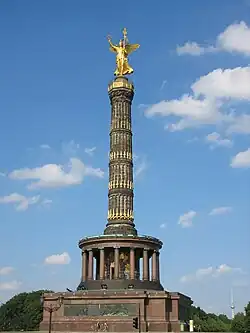 The Victory Column in the square