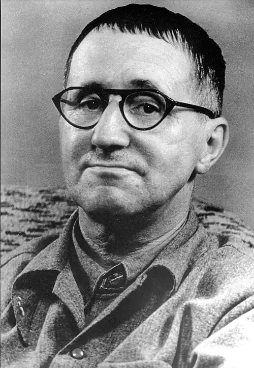 Brecht in 1955