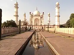 Bibi Ka Maqbara or Mausoleum of the Lady is the resting place of Dilras Bano Begam wife of Emperor Aurangzeb in Aurangabad, Maharashtra.