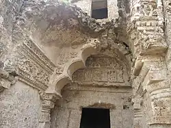 Fine work on the walls and ceilings