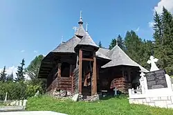 Front view of the church