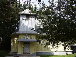 Wooden church in Cumpărătura