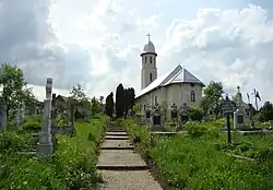 Orthodox church in Pălatca
