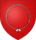 Medieval version of Nałecz coat of arms according to the Gelre Armorial