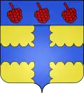 Coat of arms of Velars-sur-Ouche