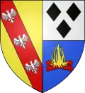 Coat of arms of Érize-la-Brûlée