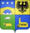 Coat of arms of Aincille