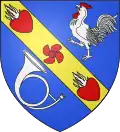 Coat of arms of Courcelles-sur-Aire
