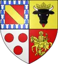 Coat of arms of Courpalay