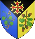 Coat of arms of Lavernose-Lacasse