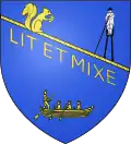 Coat of arms of Lit-et-Mixe