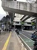 Blok M Station from Panglima Polim road
