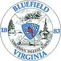 Official seal of Town of Bluefield, Virginia
