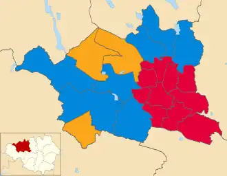 2006 results map