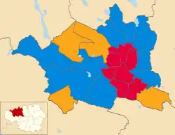 2008 results map