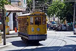 The Santa Teresa tram in 2015