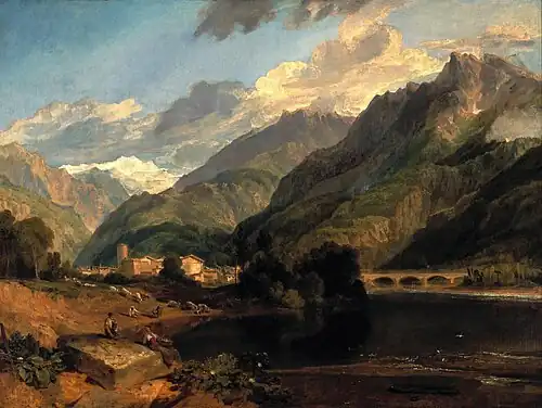 Bonneville, Savoy by J.M.W. Turner