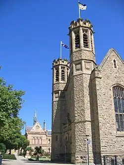 Bonython Hall, University of Adelaide (looking west)