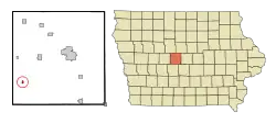 Location of Berkley, Iowa