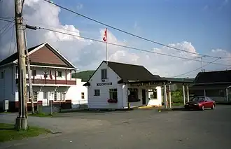 Customs station between Estcourt Station and Pohénégamook