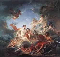 Vulcan Presenting Venus with Arms for Aeneas, 1757, Pushkin Museum