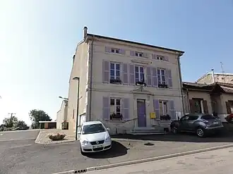 The town hall in Bouquemont