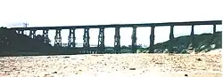 Bourne Creek trestle bridge at Kilcunda in 1989