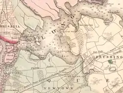 Natural coastline circa 1866