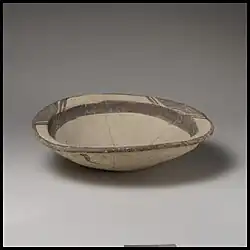 Bowl; mid 6th–5th millennium BC; ceramic; 6.99&nbsp;cm; Tell Abu Shahrain; Metropolitan Museum of Art