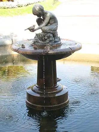 Boy and Bird Fountain (1934), Boston Public Garden, Boston, Massachusetts