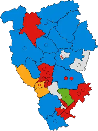 1999 results map