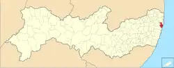 Location in the state of Pernambuco