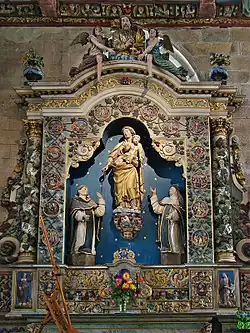 Saint-Germain Church, Retable of the Rosary