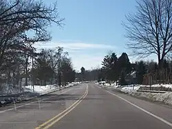 Looking at Briggsville on Highway 23