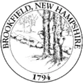 Official seal of Brookfield, New Hampshire