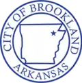 Official seal of Brookland, Arkansas