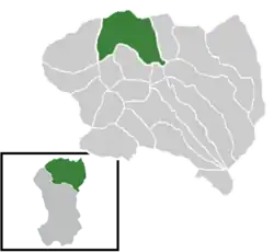 Location in Opoje, Sharr (Dragas)