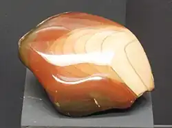 Bruneau jasper, Idaho (this jasper occurs within thundereggs), A. E. Seaman Mineral Museum